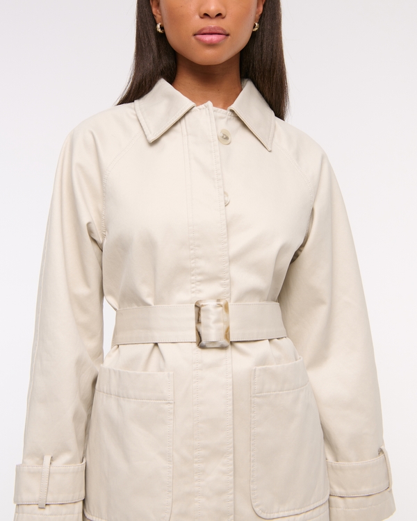 Waxed Belted Utility Jacket