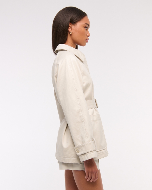 Waxed Belted Utility Jacket