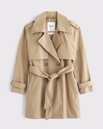 Mid-Length Trench Coat