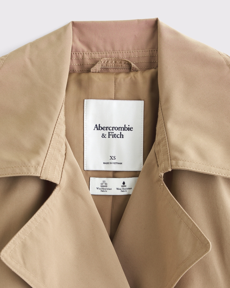 Mid-Length Trench Coat