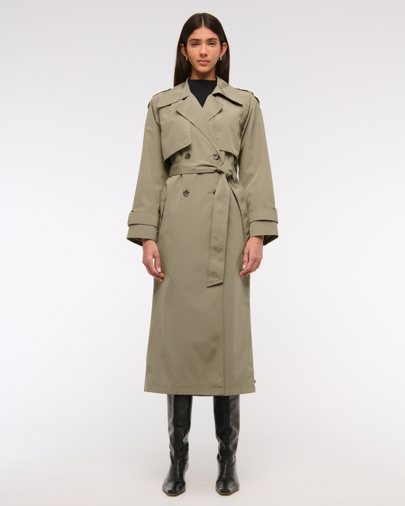 Women's Classic Trench Coat | Women's Clearance | Abercrombie.com