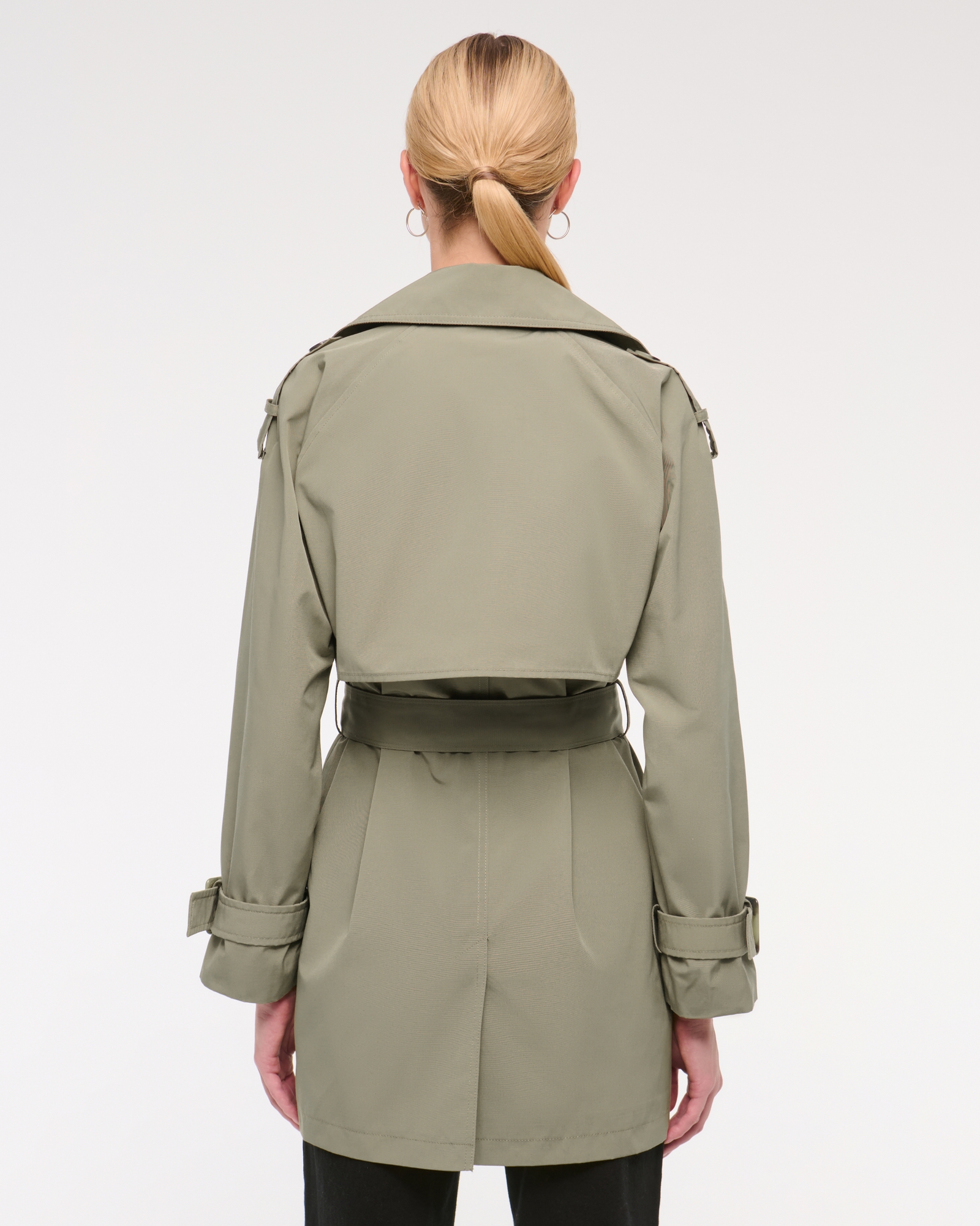 Mid-Length Trench Coat