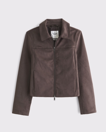 【TREEMINGBIRD】 Suede Matte Leather Jacket ★韓国商品 KIC_144-5058-00255-420_prod1?
