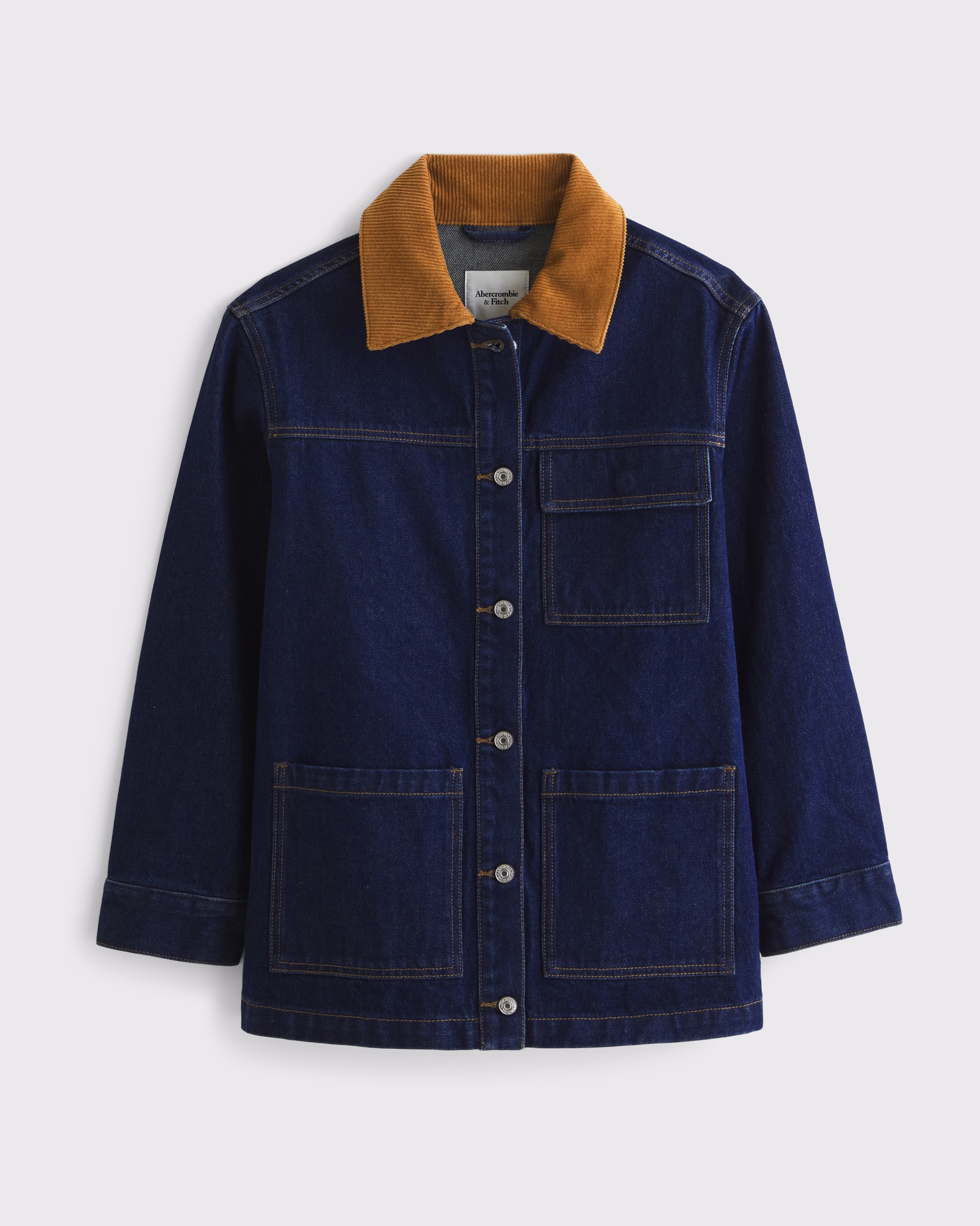 Denim Utility Shirt Jacket