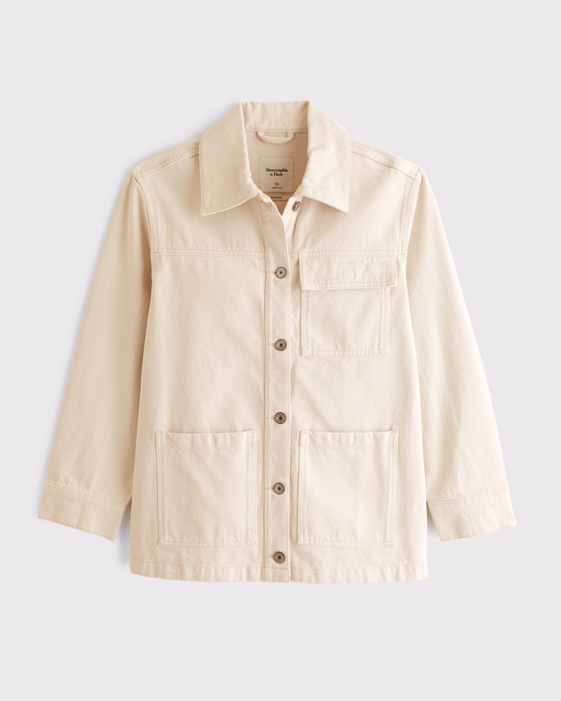 denim over shirt jacket(unisex)/blue | KNUTH MARF