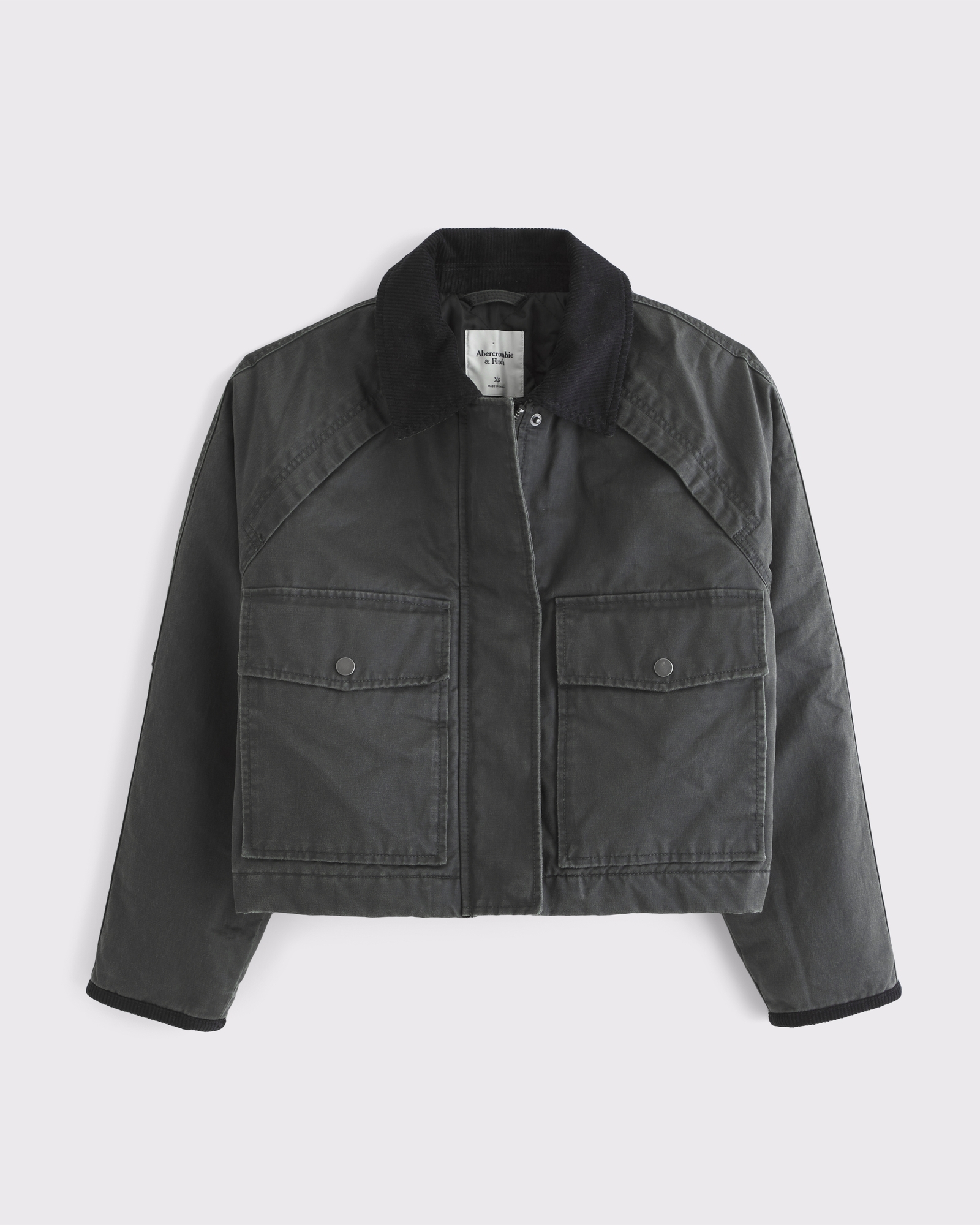 Short Waxed Chore Jacket