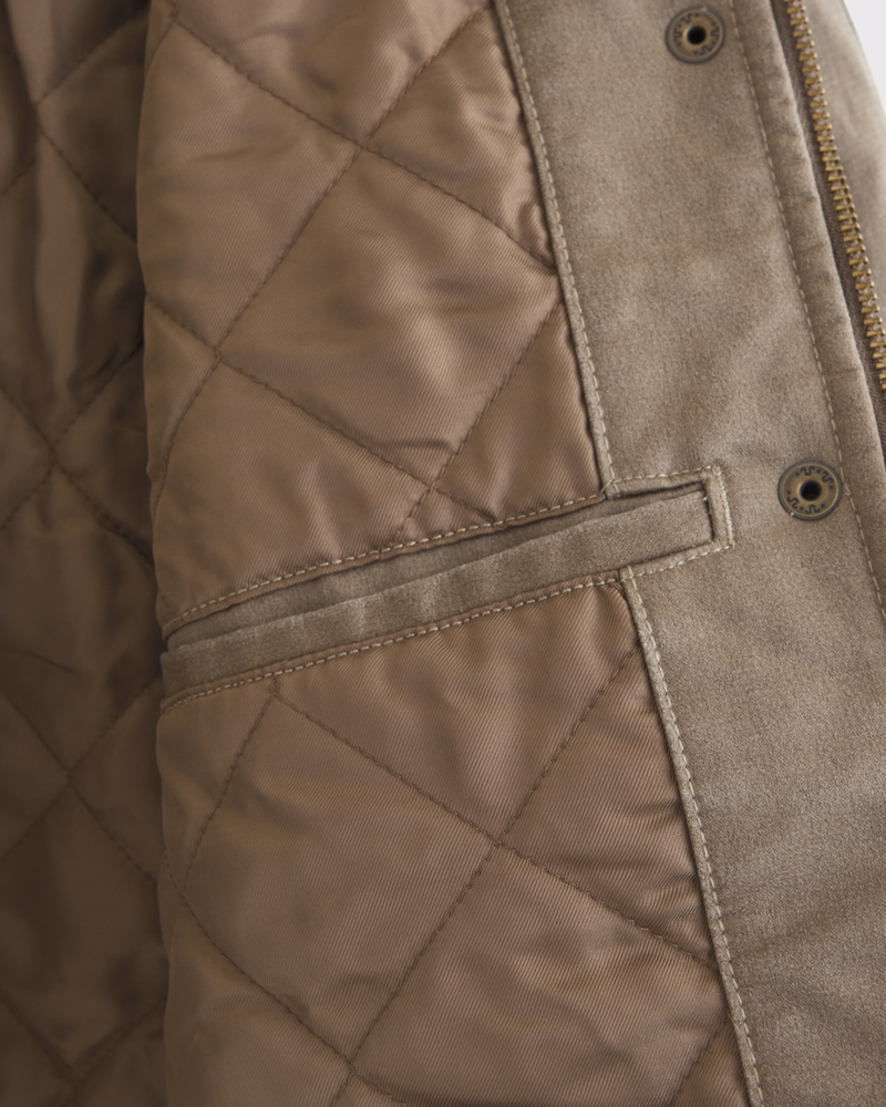 Short Waxed Chore Jacket