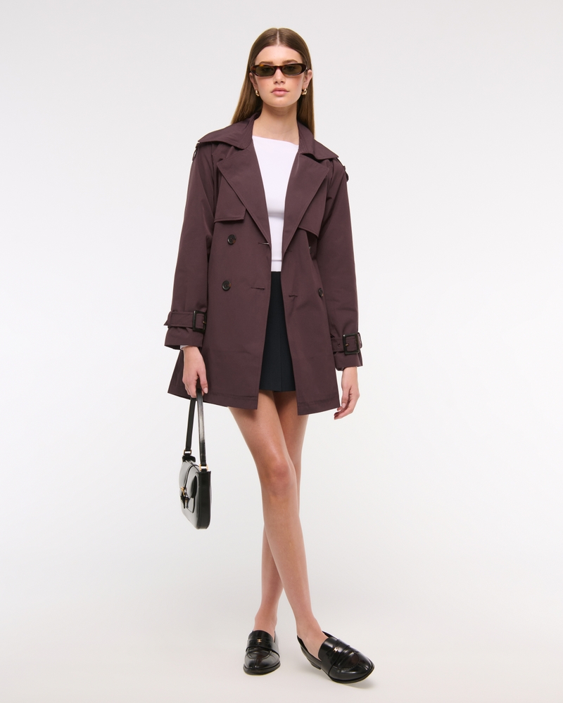 Mid-Length Trench Coat