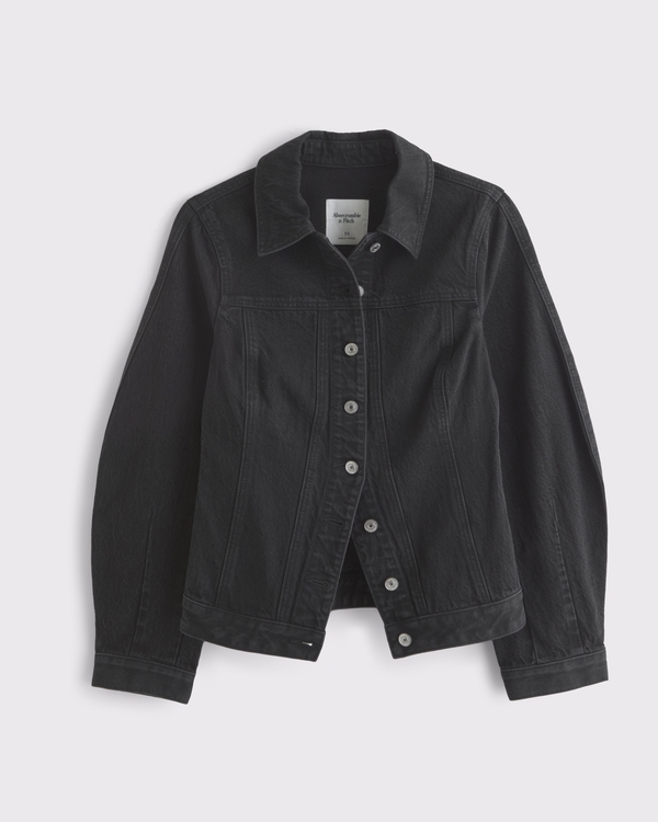 Abercrombie & Fitch コート 黒 ウィメンズ コート＆ジャケット | クリアランス | Abercrombie