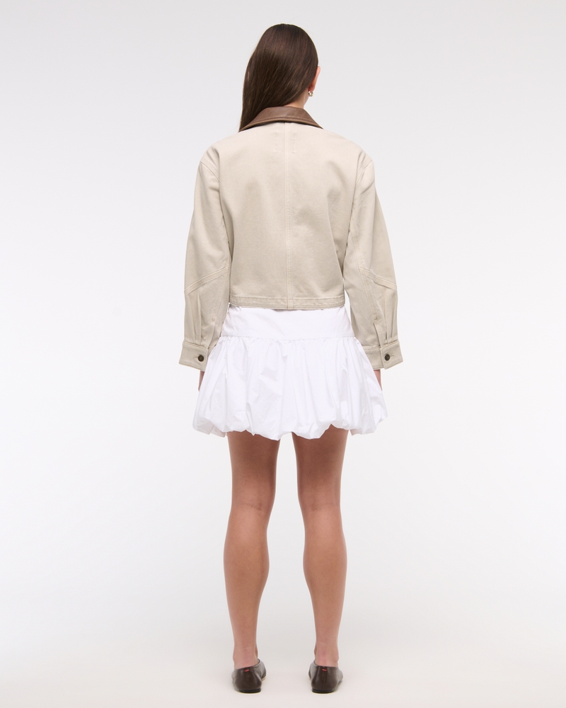 Short Twill Barn Jacket