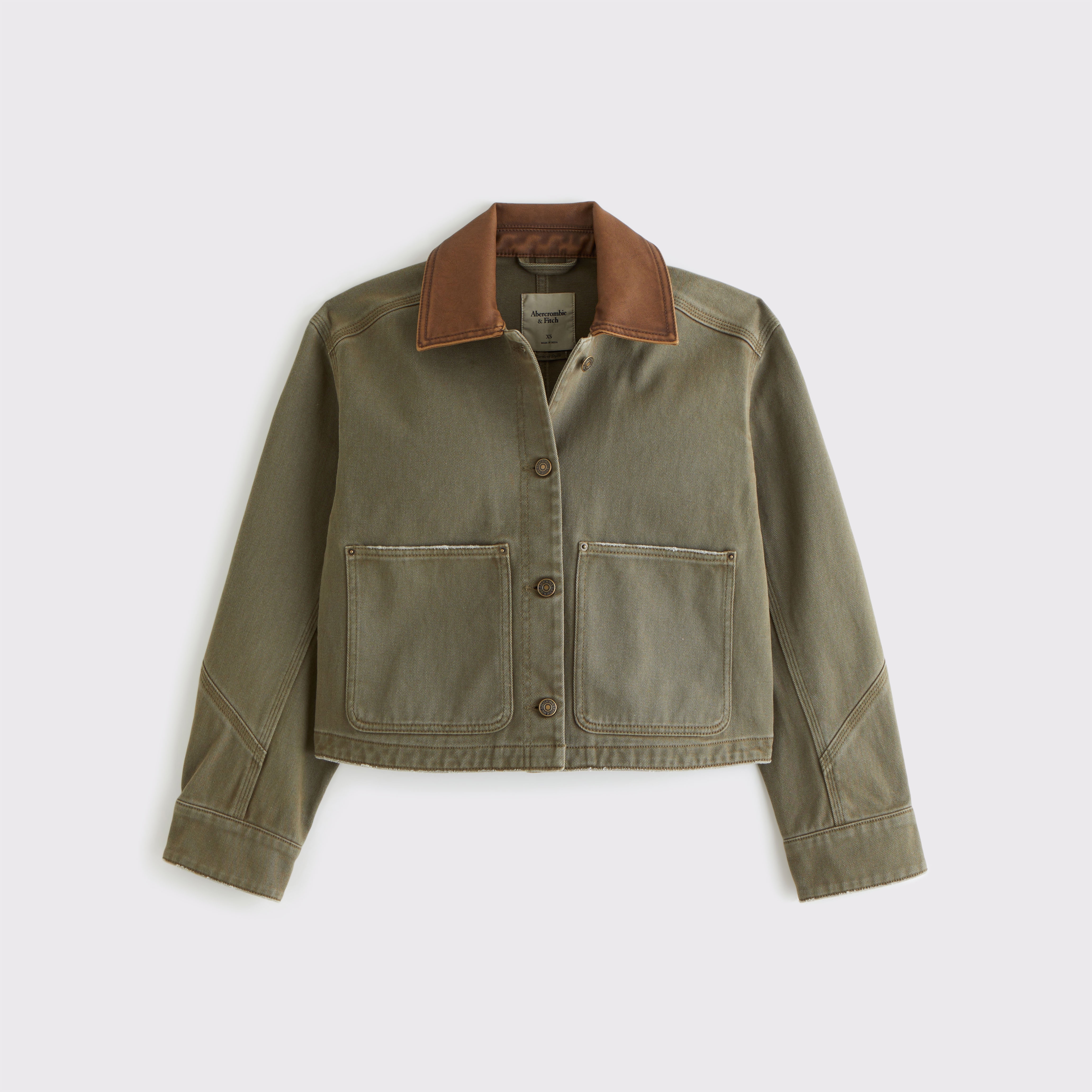 Women's Short Twill Barn Jacket | Women's Coats & Jackets
