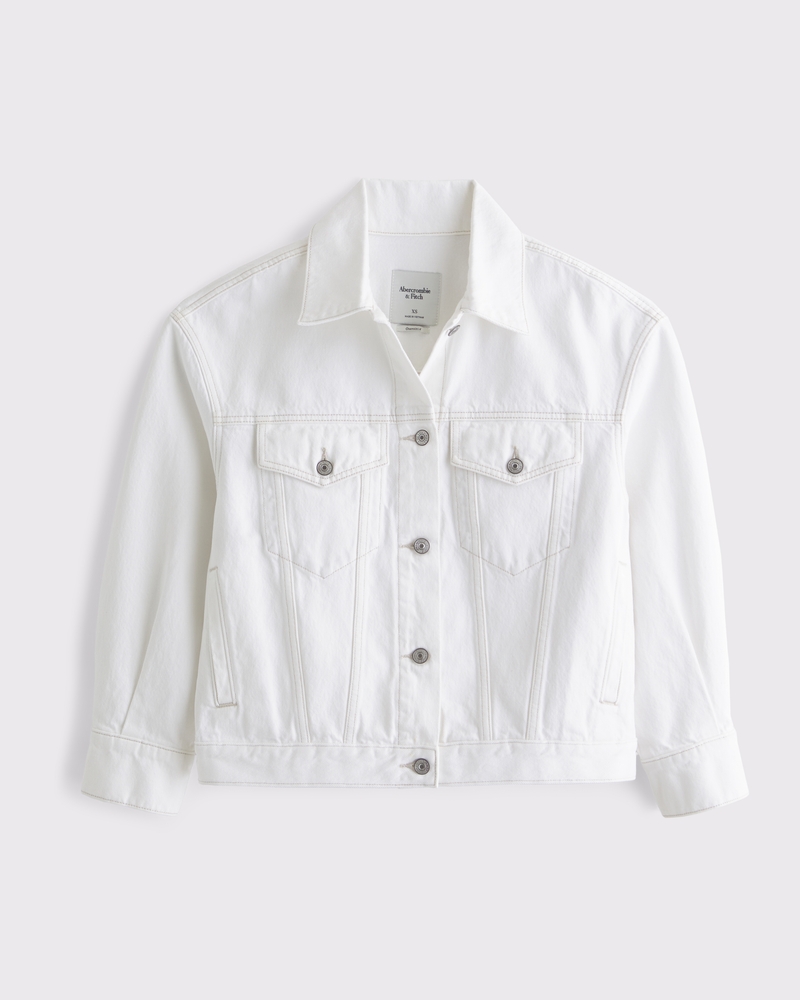 ジャケット・アウター ADERERROR TRUCKER JACKET 1601 / WHITE ADERERROR TRUCKER JACKET 1601 / WHITE