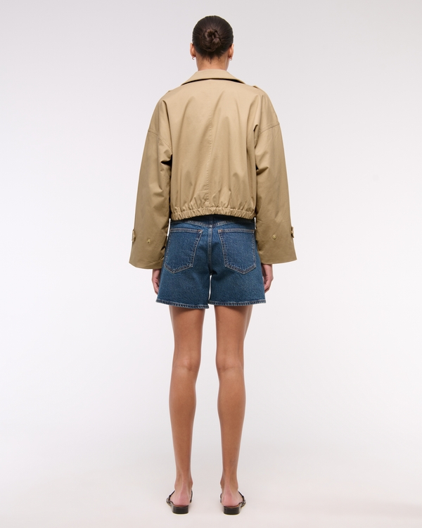 Lightweight Cinched Utility Jacket
