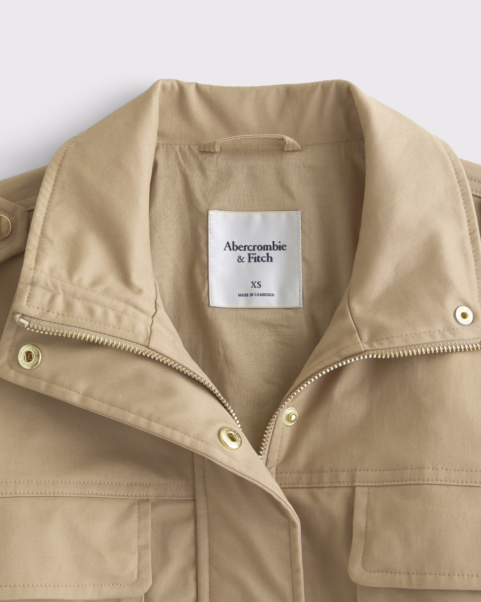 Lightweight Cinched Utility Jacket