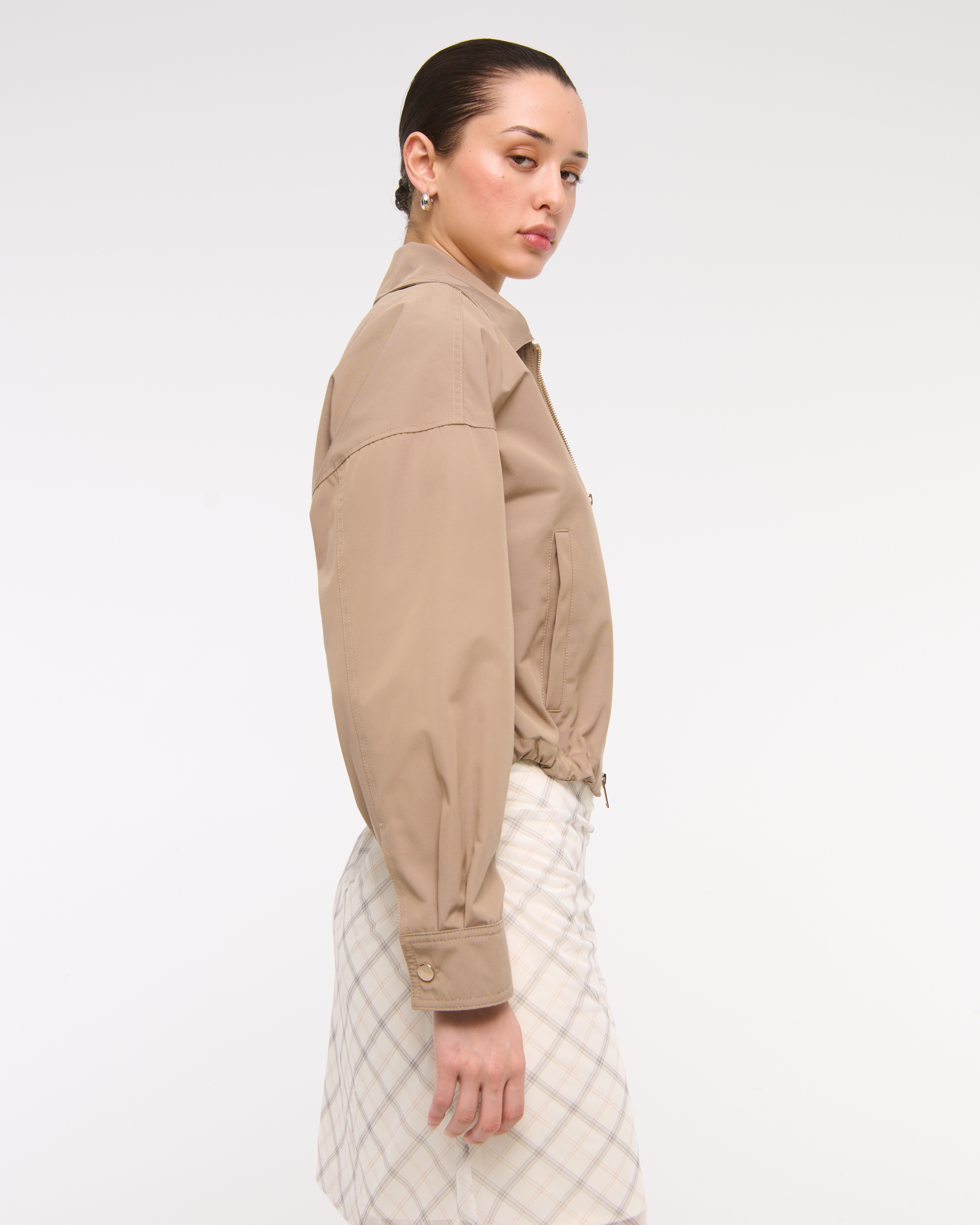 Women's Cinched Double-Zip Jacket | Women's Coats & Jackets
