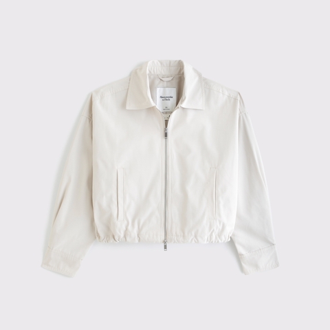 Женские куртки Abercrombie & Fitch Cinched Double-Zip Jacket