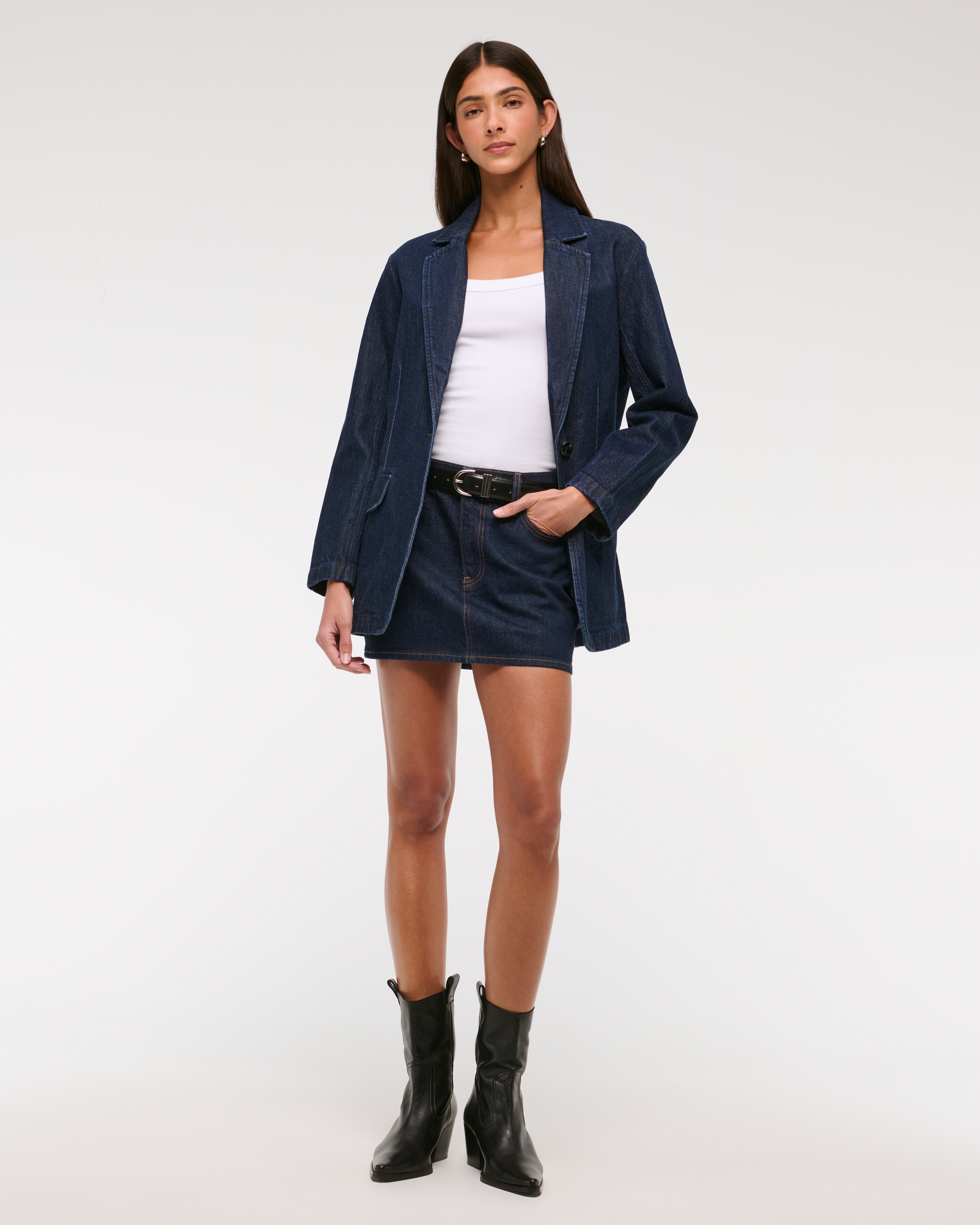 アウターその他 BOSS Woman Blazer Denim 50530831 415 BOSS: Blazer woman - Denim | Boss jacket 50530831 online at