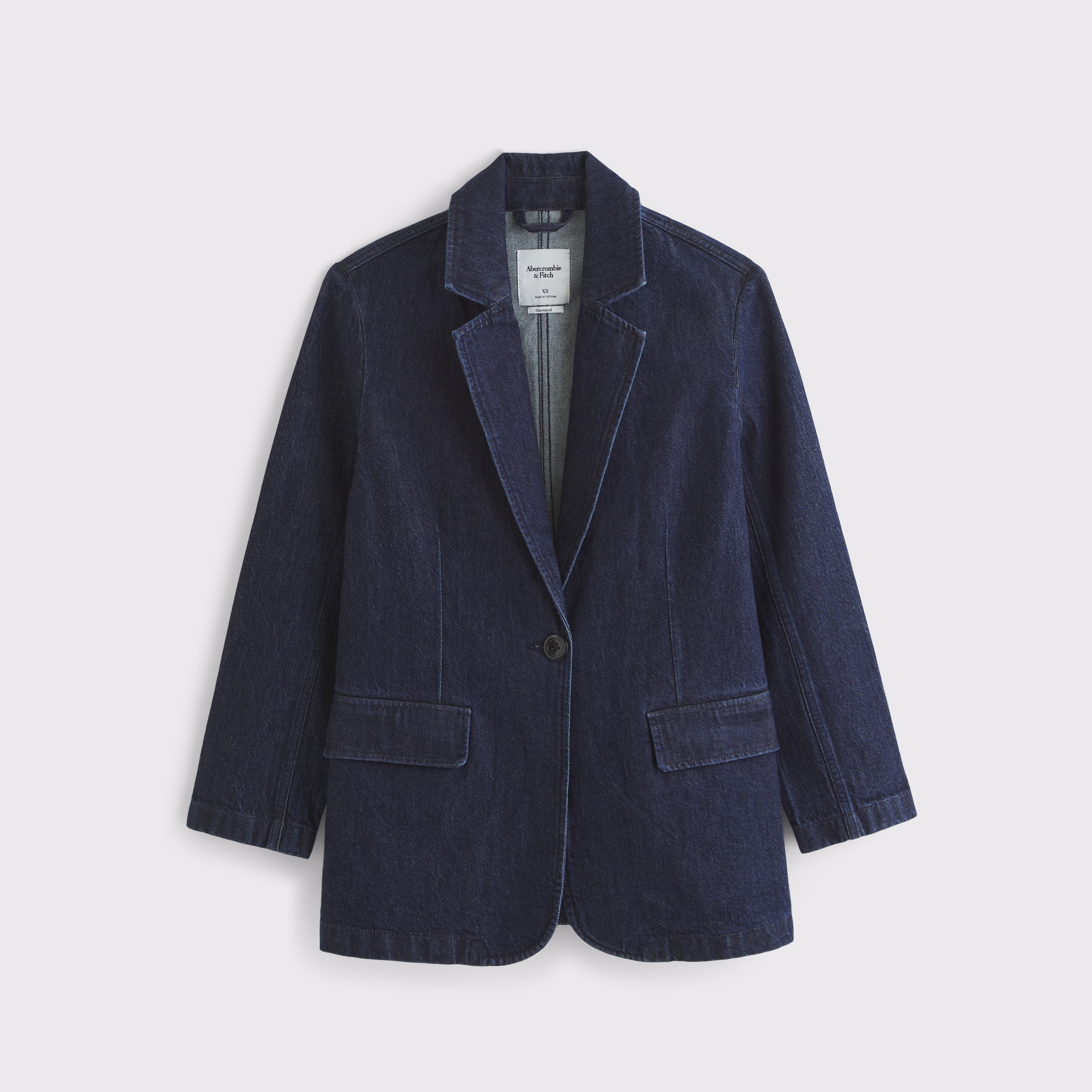 Women's Oversized Denim Blazer | Women's Clearance
