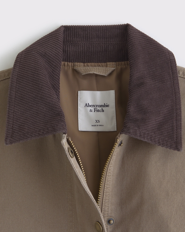 Mid-Length Waxed Barn Jacket