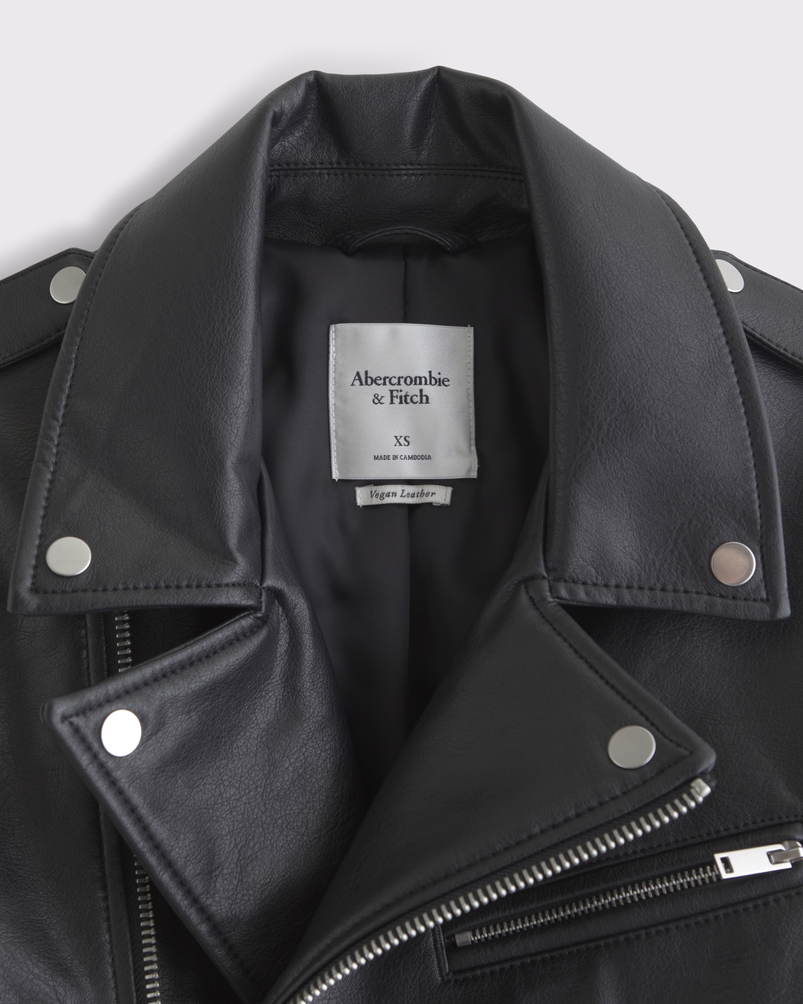 Vegan Leather Biker Jacket