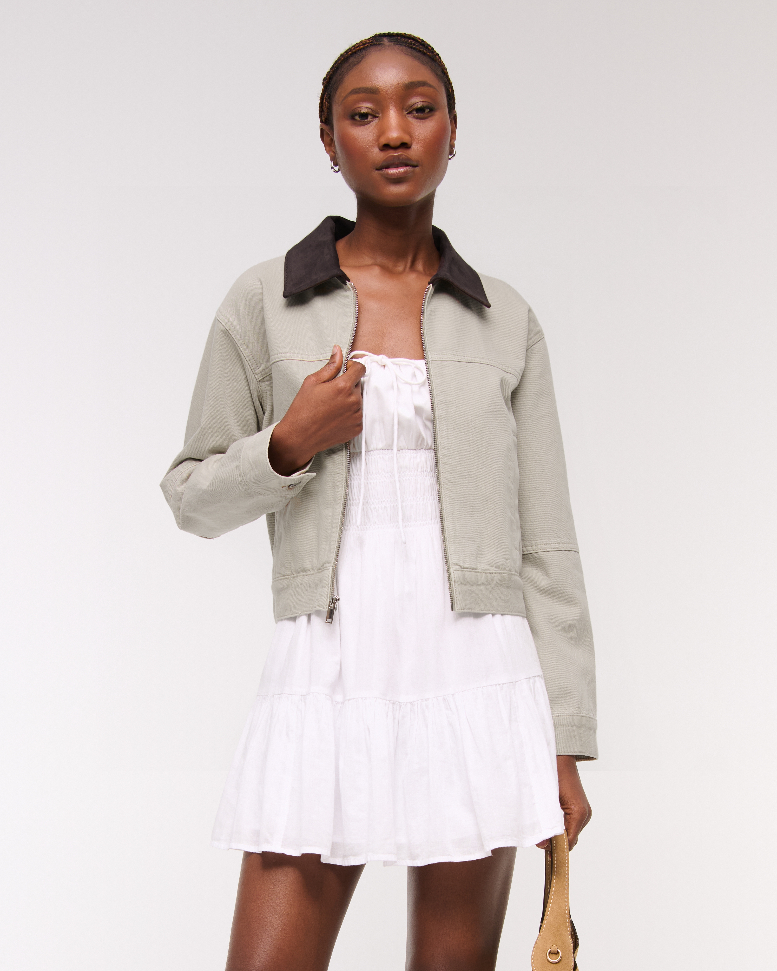 Women's Denim Zip-Up Jacket | Women's Coats & Jackets