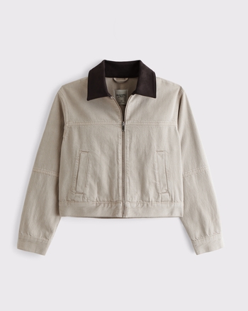 Women's Denim Zip-Up Jacket | Women's Coats & Jackets