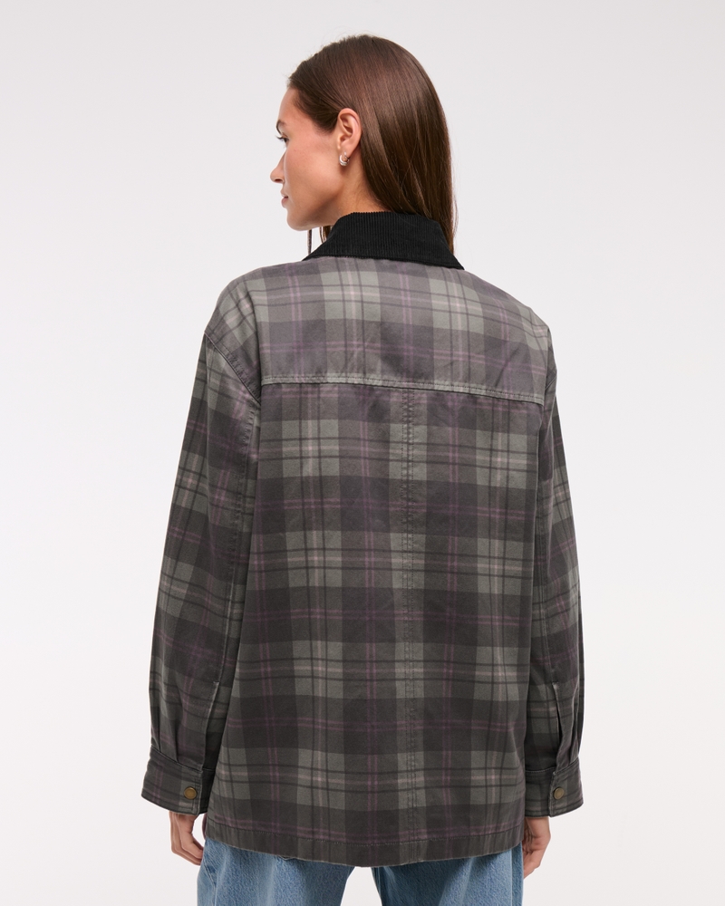 Mid-Length Waxed Barn Jacket