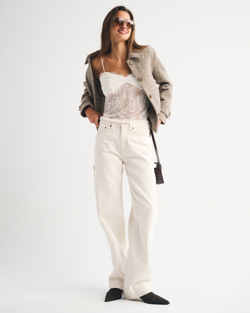 Short Wool-Blend Coat