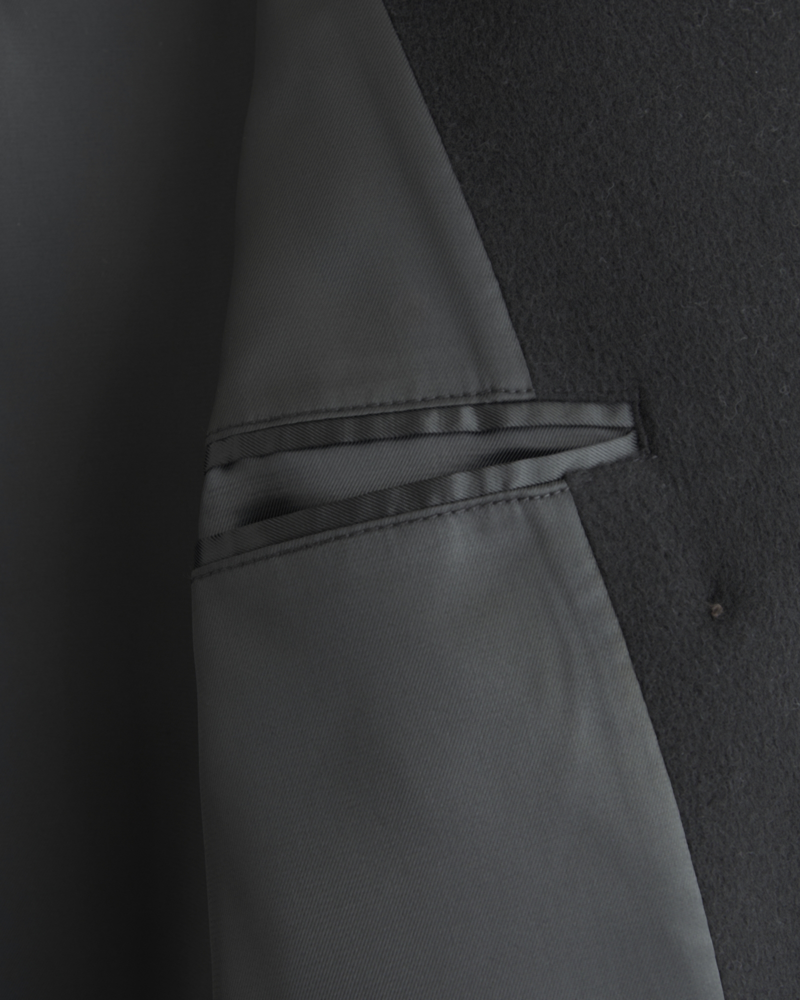 A&F Carrie Wool-Blend Trench Coat