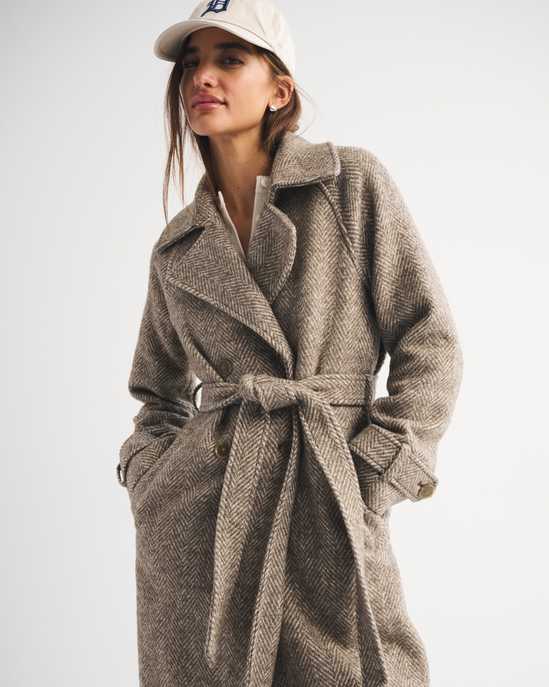 A&F Carrie Trench Coat