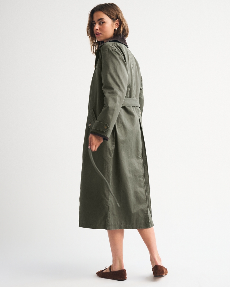 Waxed Mac Coat