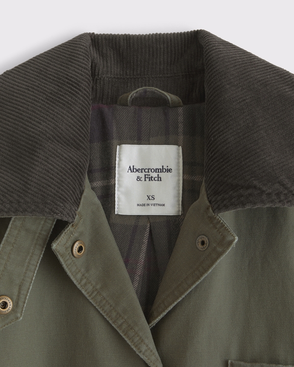 Waxed Mac Coat