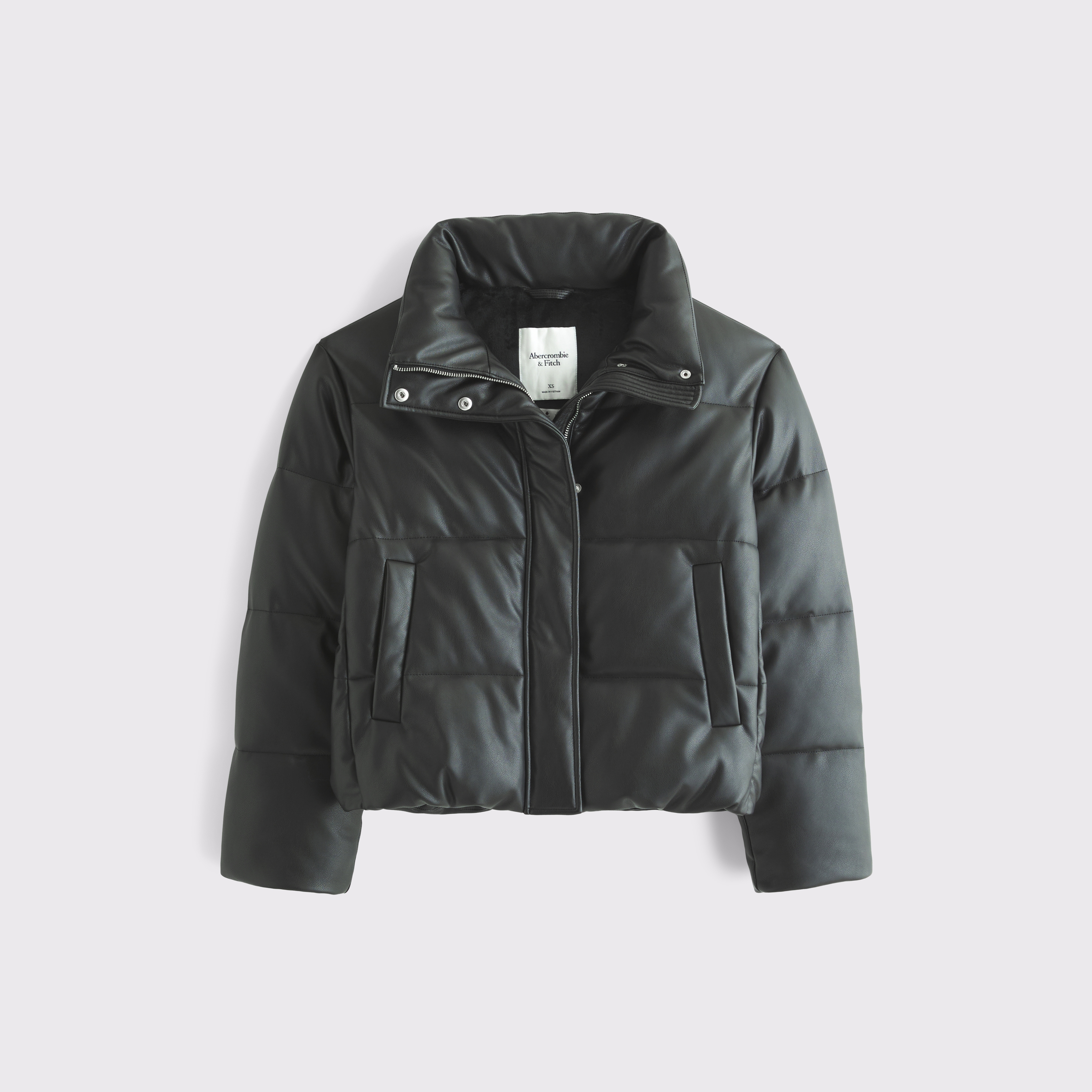 Abercrombie & Fitch フード付きレザージャケット S Abercrombie & Fitch フード付きレザージャケット S Abercrombie