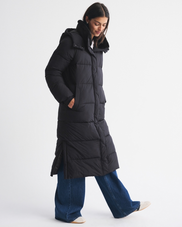 Nylon Long Puffer