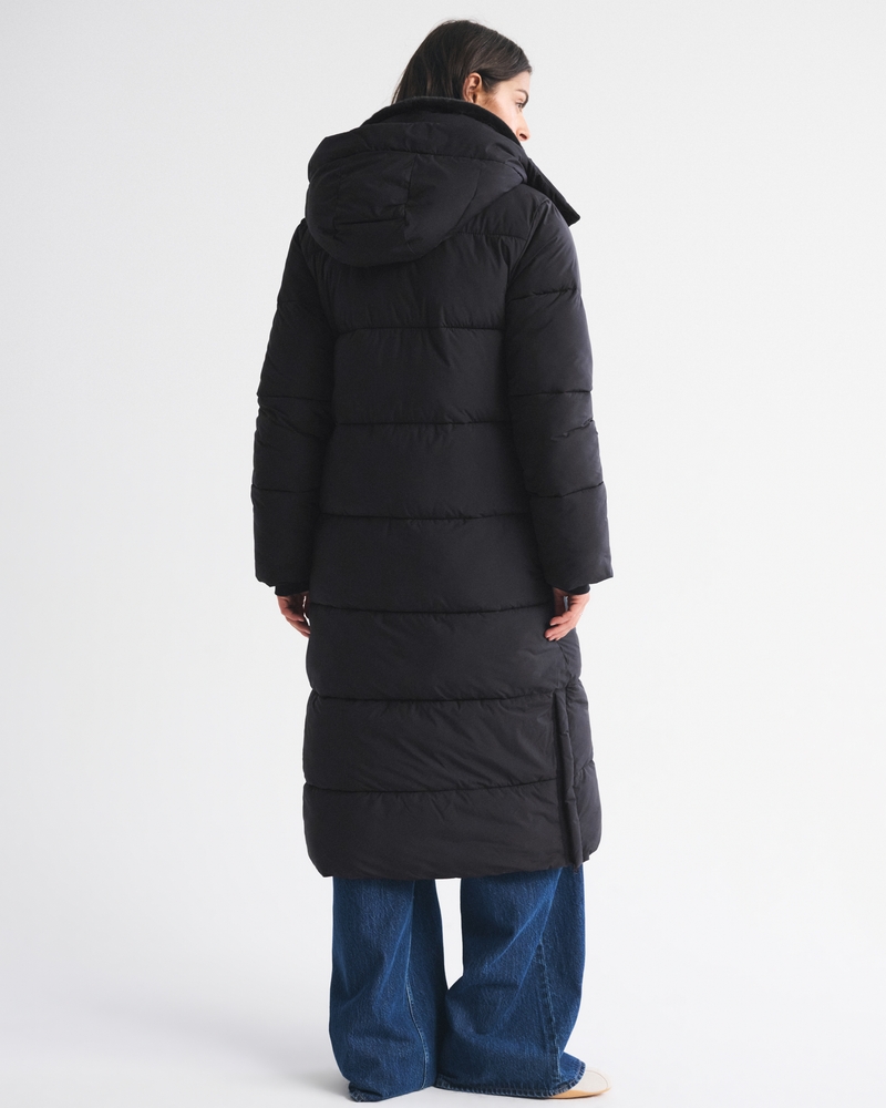 Nylon Long Puffer