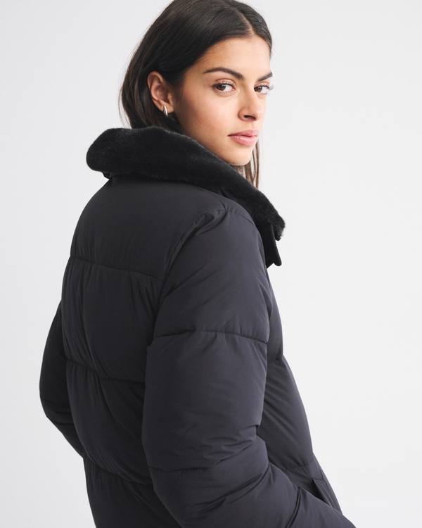 Nylon Long Puffer