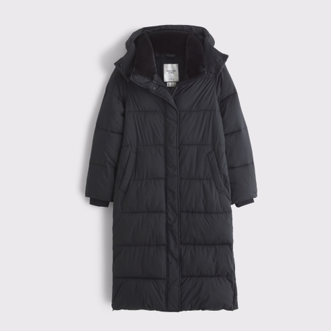 Женские куртки Abercrombie & Fitch Long Puffer