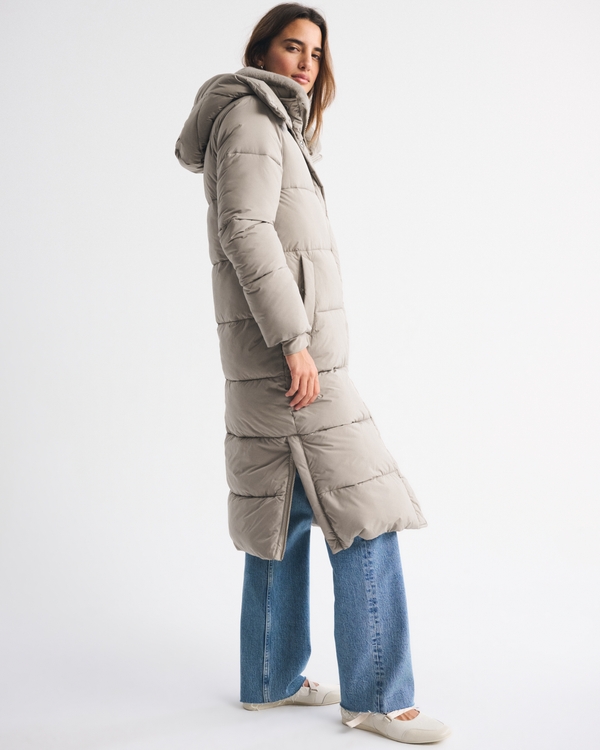 Nylon Long Puffer