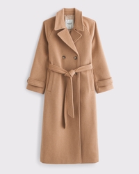 Trench in misto lana A&F Carrie