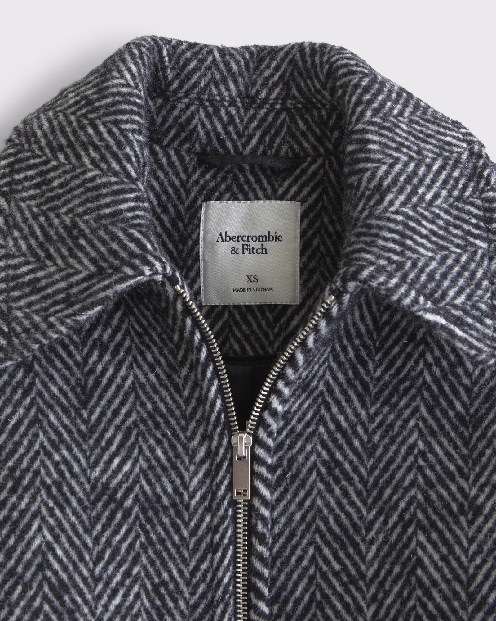 Wool-Blend Bubble Hem Coat