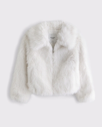 Short Faux Fur Coat
