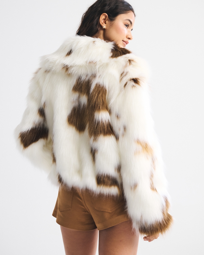 Short Faux Fur Coat