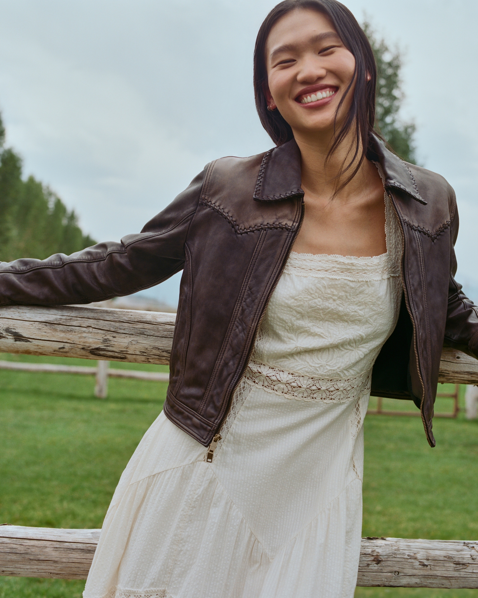 Western Genuine Leather Jacket