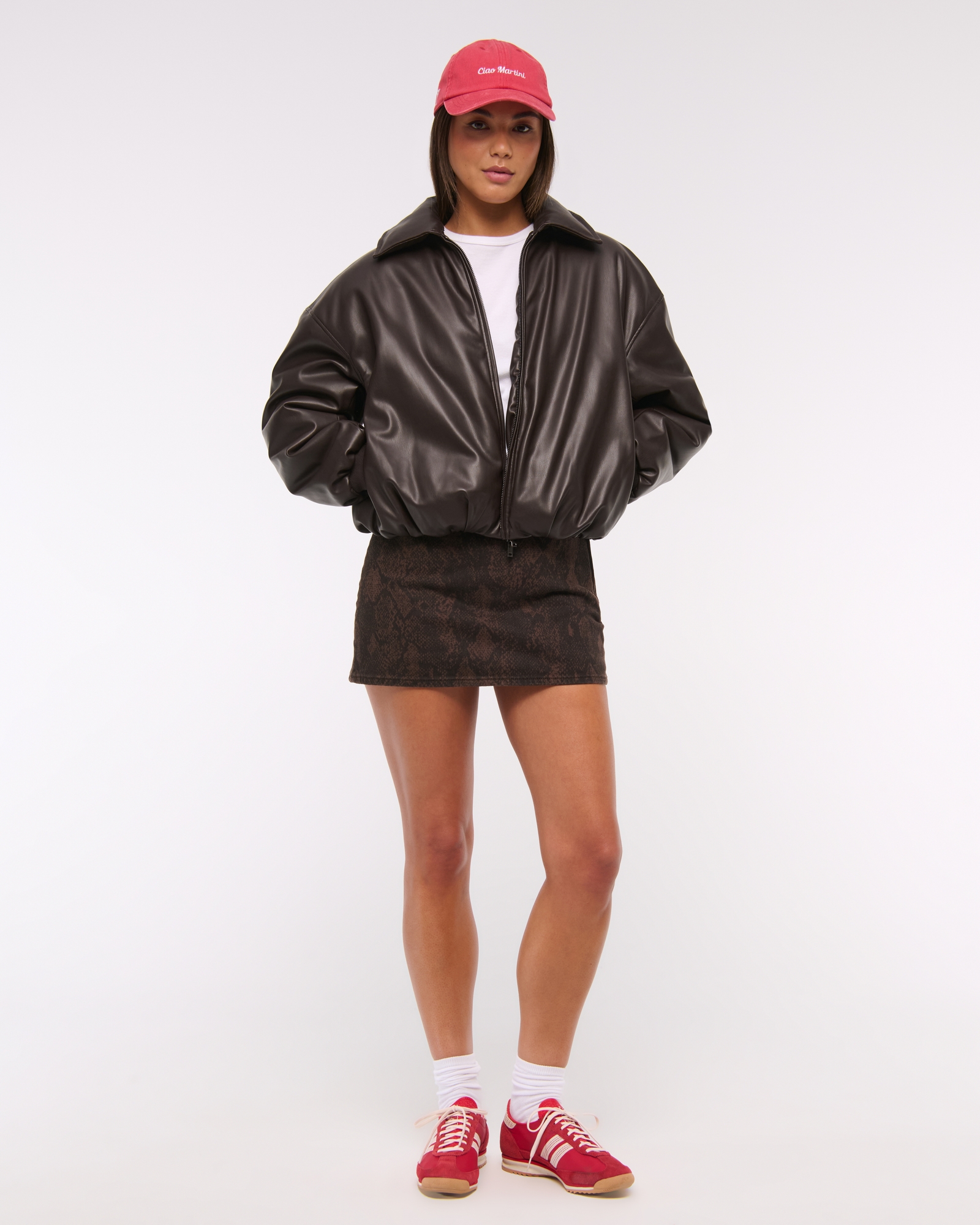 Bubble Hem Short Coat