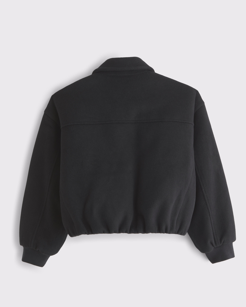 Bubble Hem Short Coat