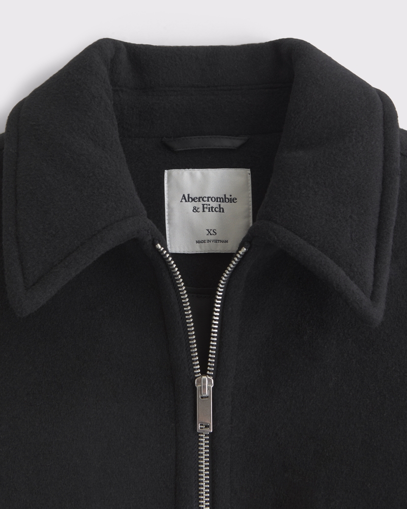 Bubble Hem Short Coat