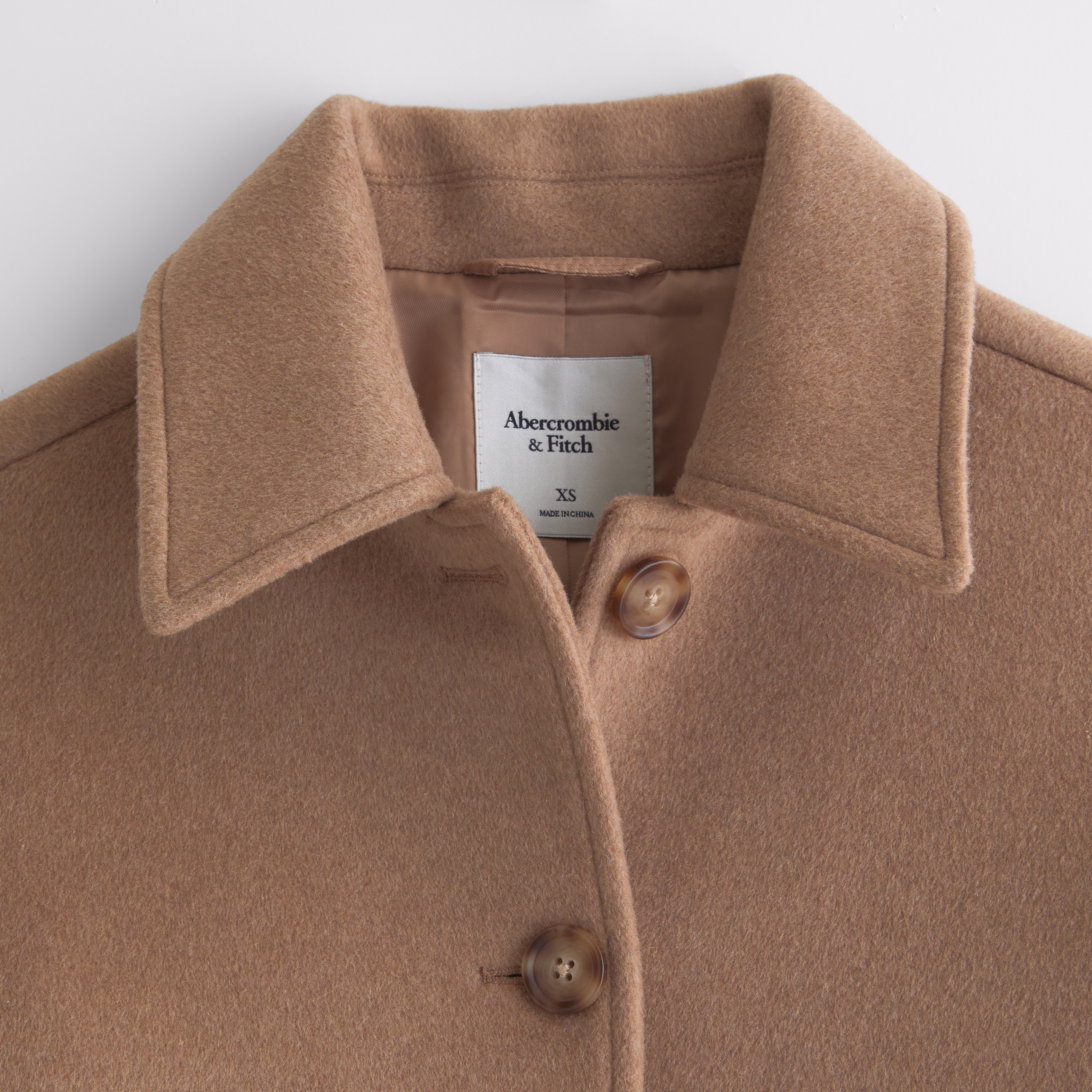 Women's Short Wool-Blend Coat | Women's New Arrivals Women's Short Wool-Blend Coat | Women's New Arrivals