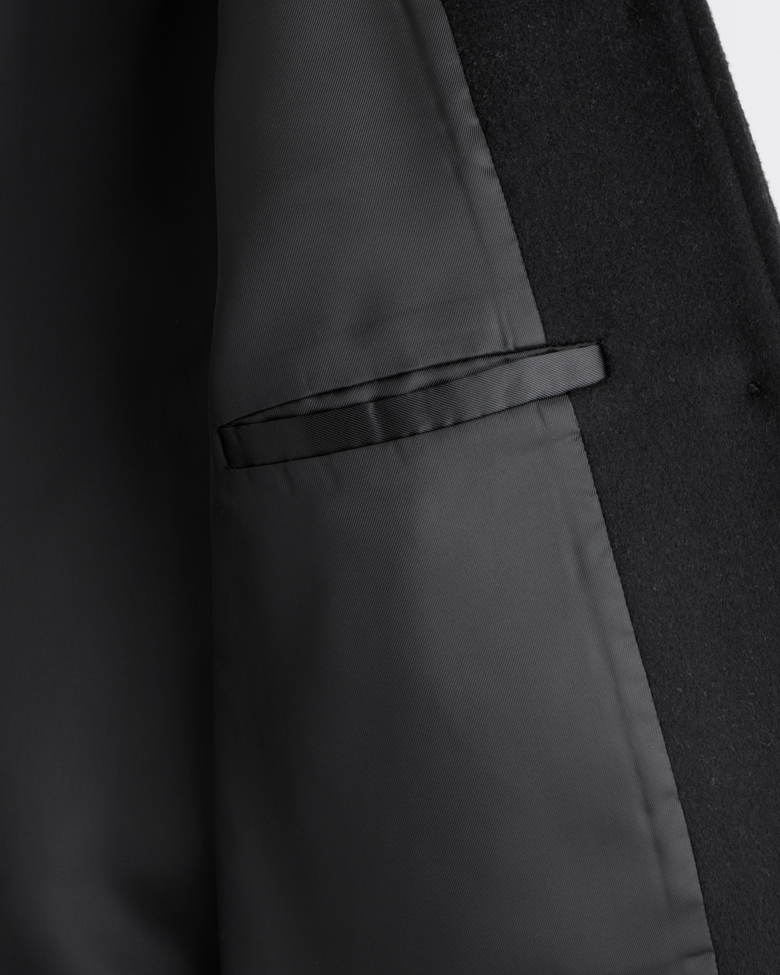 Short Wool-Blend Coat