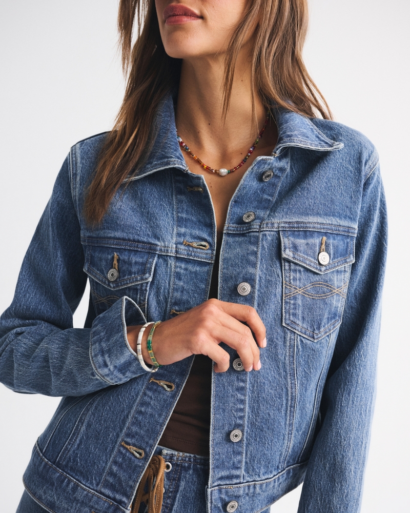 Slim Denim Trucker Jacket
