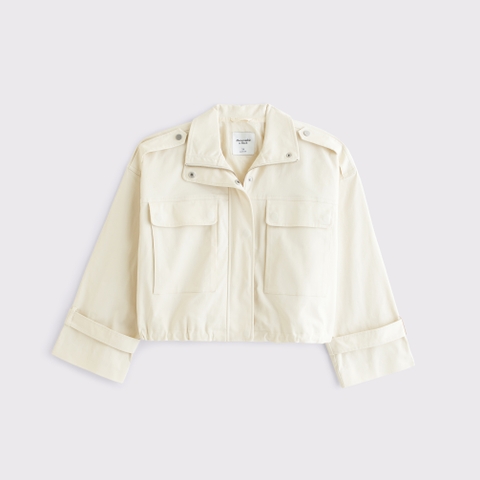 Женские куртки Abercrombie & Fitch Cinched Utility Jacket